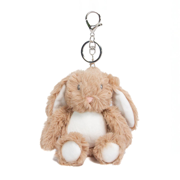 Sublimation Brown Rabbit Plush Keyring