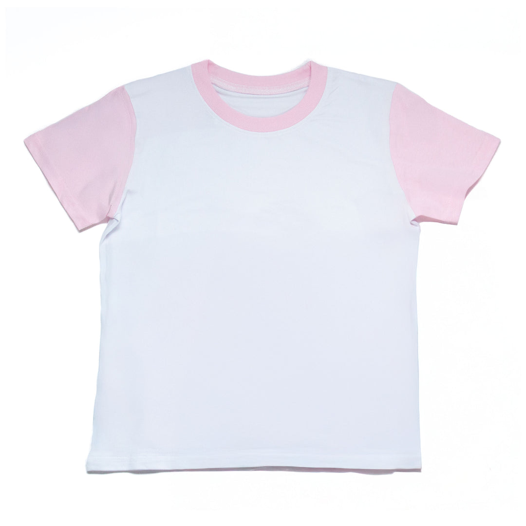 Sublimation T-Shirt and Short/Pyjama Set - Pink