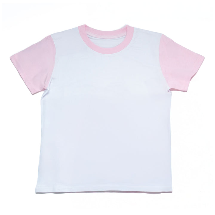 Sublimation T-Shirt and Short/Pyjama Set - Pink
