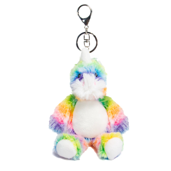 Sublimation Rainbow Unicorn Plush Keyring