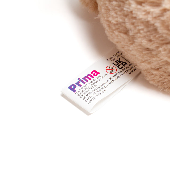 Sublimation Brown Rabbit Plush Keyring