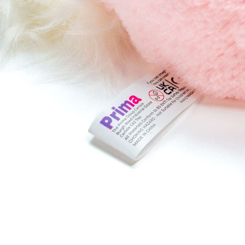 Sublimation Pink Unicorn Plush Keyring