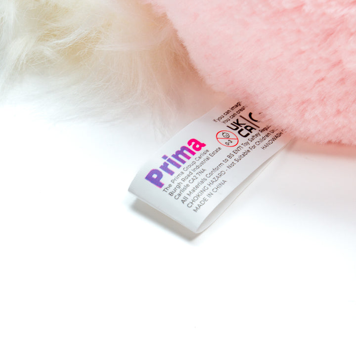 Sublimation Pink Unicorn Plush Keyring