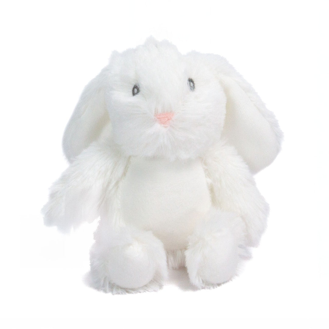 Sublimation White Rabbit Plush Keyring