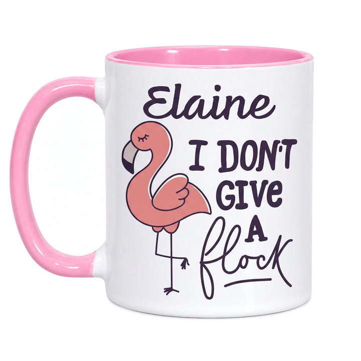 11oz pink inner &amp; handle sublimation mug