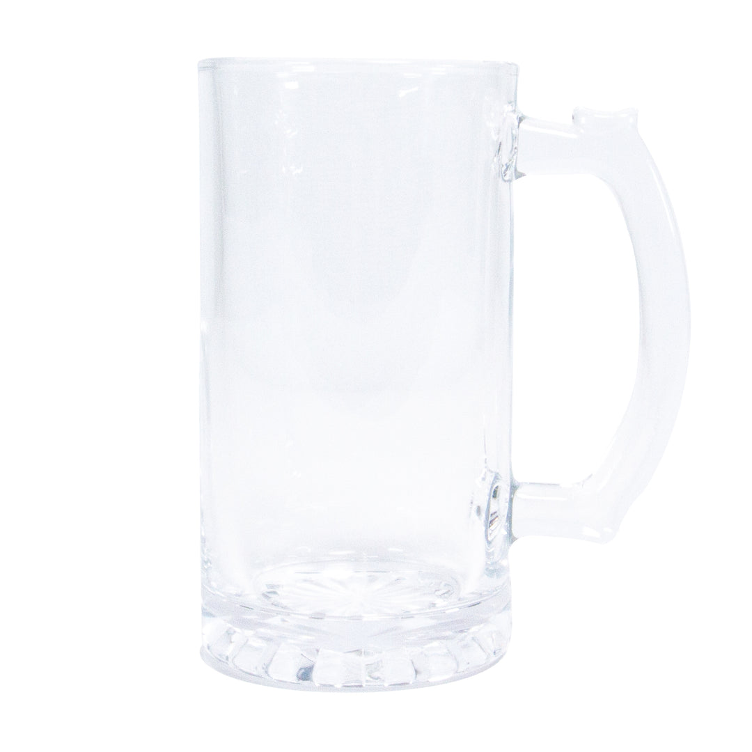 Sublimation Glass Beer Stein - 16oz