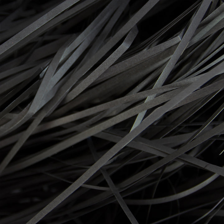 Black Shredded Paper