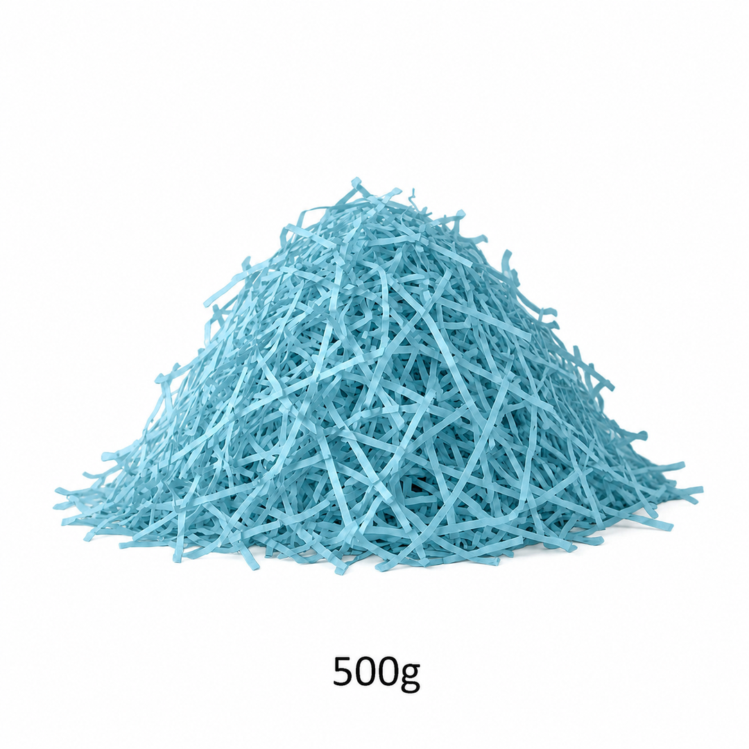 Blue Shredded Paper
