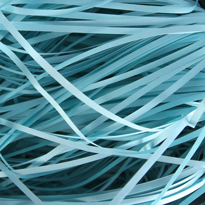 Blue Shredded Paper