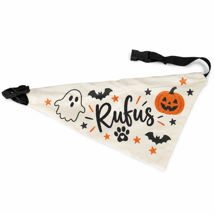 Small White Pet Bandana