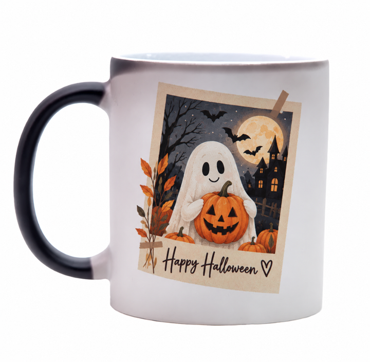 11oz Matte Black Colour Changing Mugs