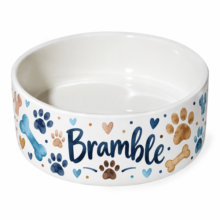 Blank Sublimation Dog Bowl