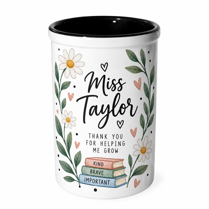 Sublimation Ceramic Pencil Holder