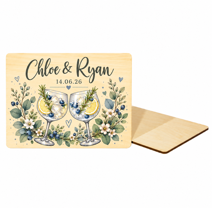 Natural Wood Board Placemat