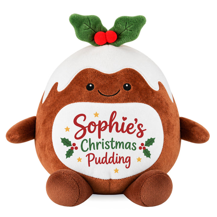 Sublimation Christmas Pudding Plush Toy