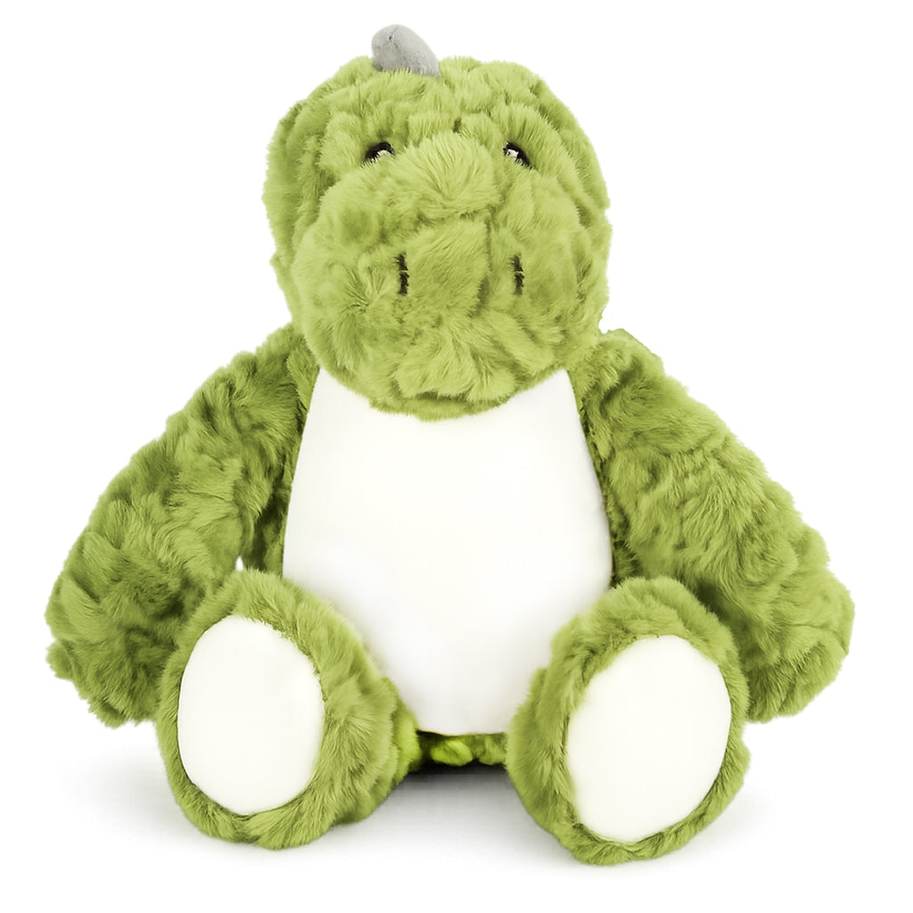 Sublimation Light Green Dinosaur Plush Toy