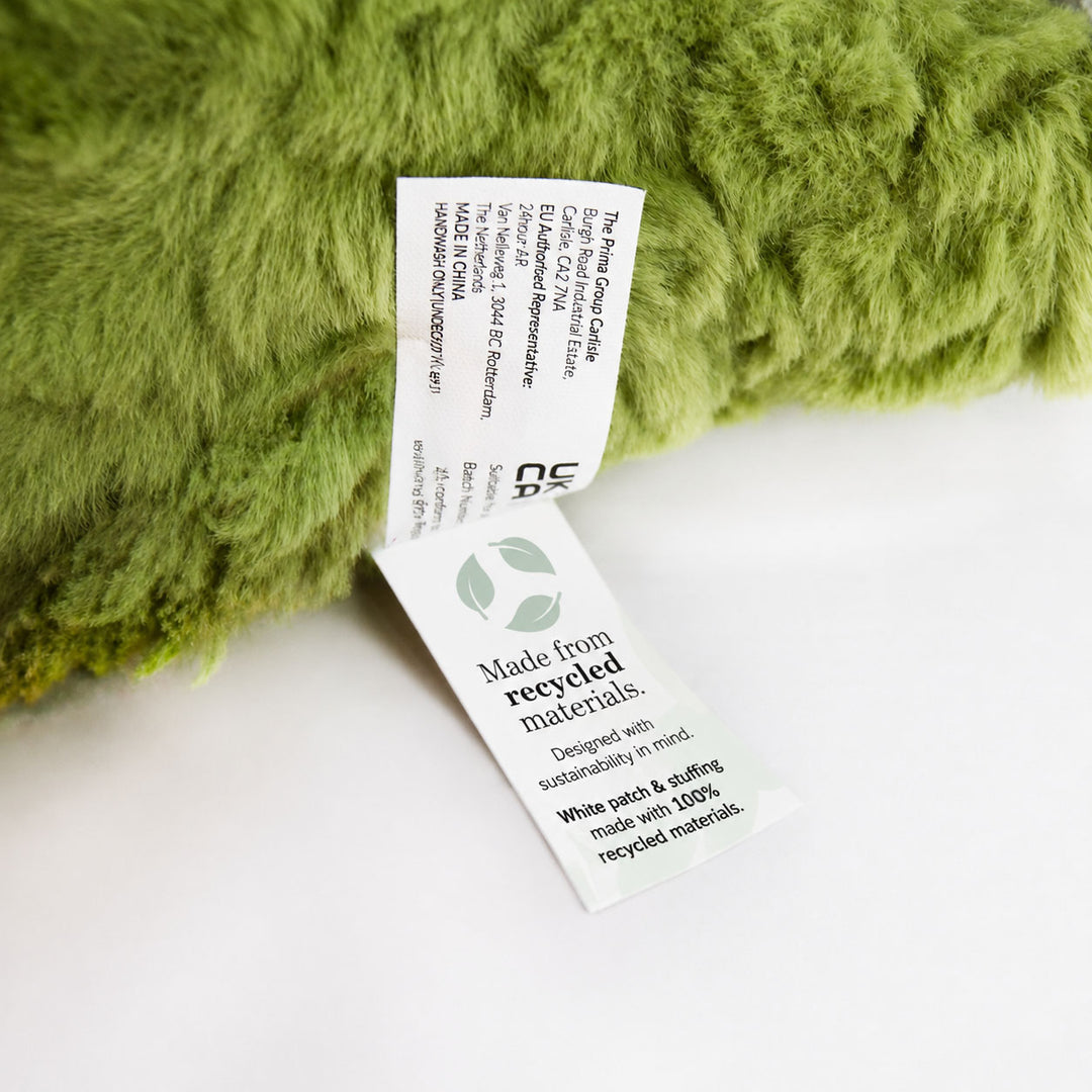 Sublimation Light Green Dinosaur Plush Toy