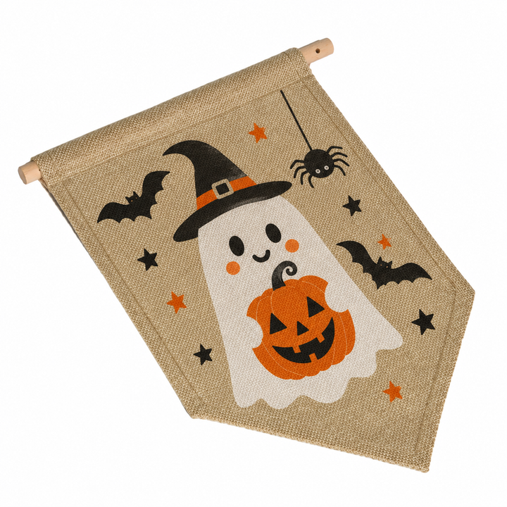 Faux Burlap Flag