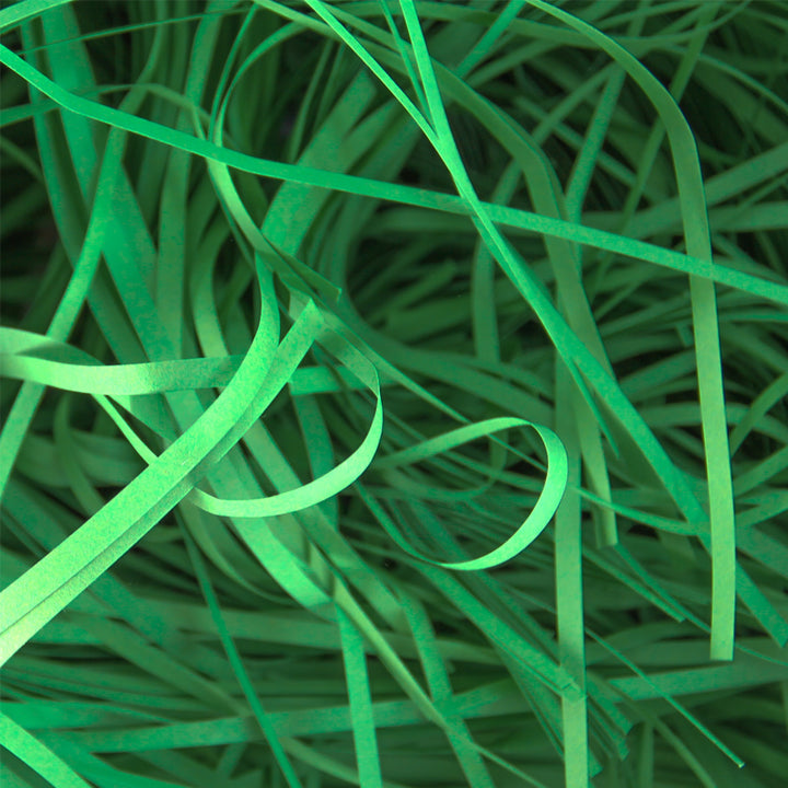 Green Shredded Paper