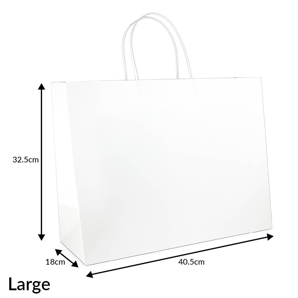 White Kraft Paper Bags