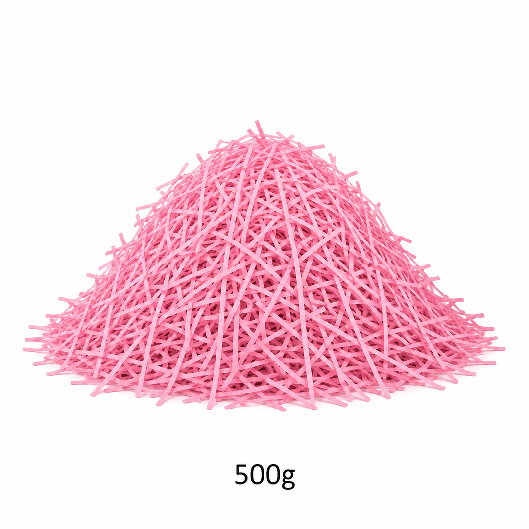 Pink Shredded Paper