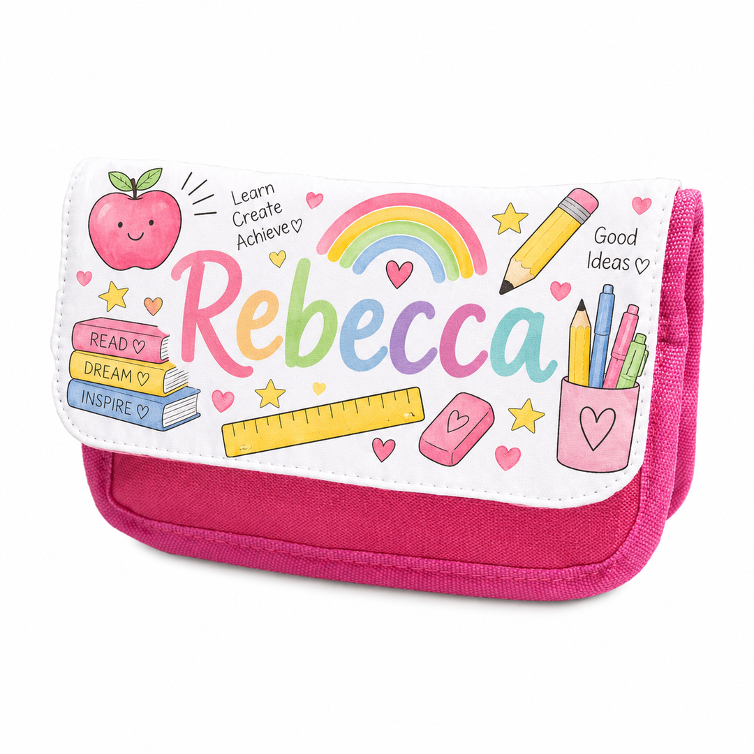 Sublimation Pencil Case Bag - Pink