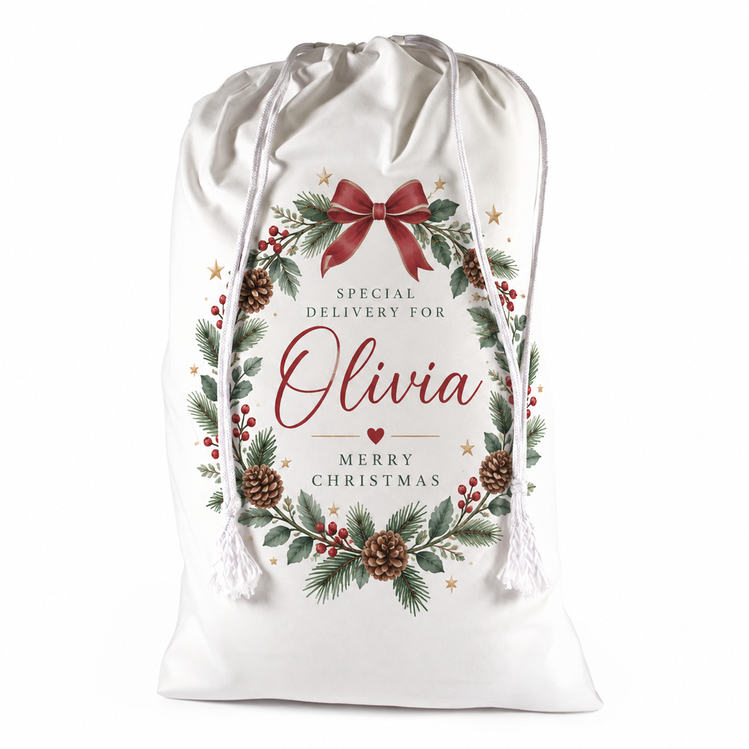 Sublimation Polyester Drawstring Sack 50cm X 75cm