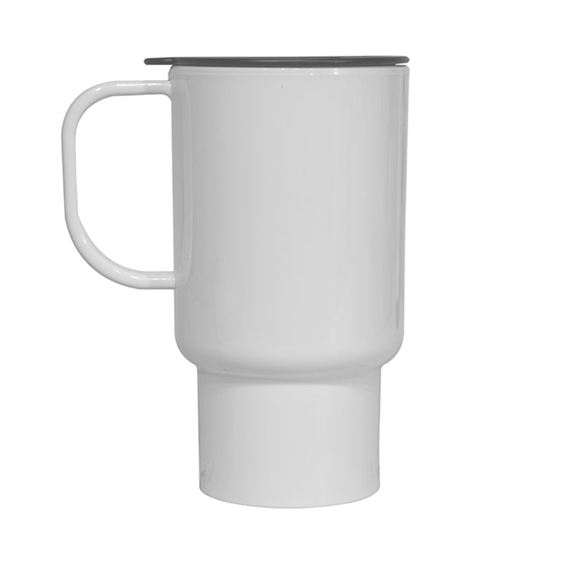 polymer travel mug 14oz, dye sublimation polymer travel mug, sublimation polymer travel mug