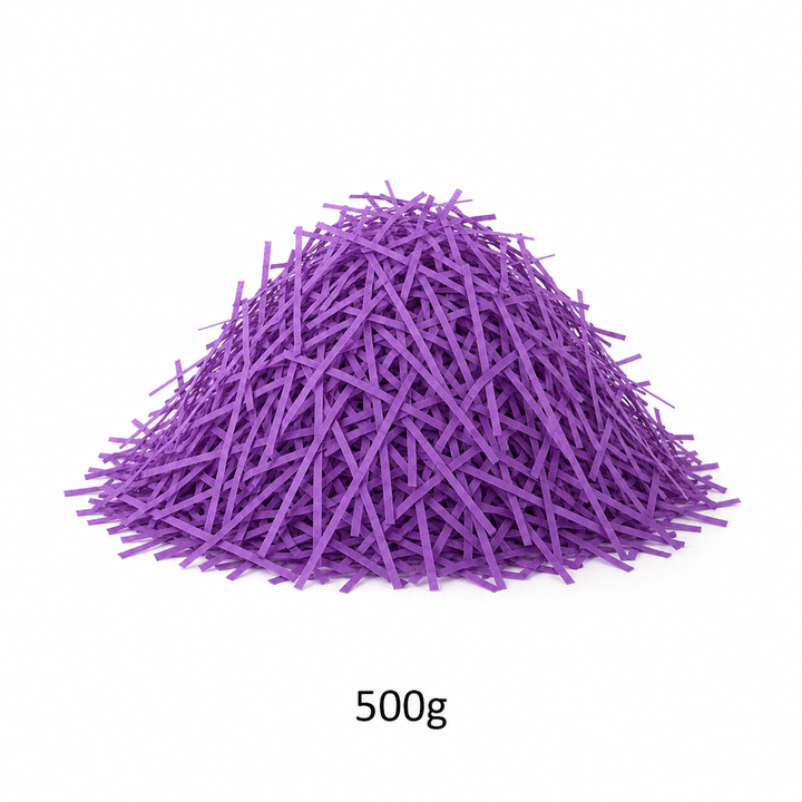 Purple Shredded Paper