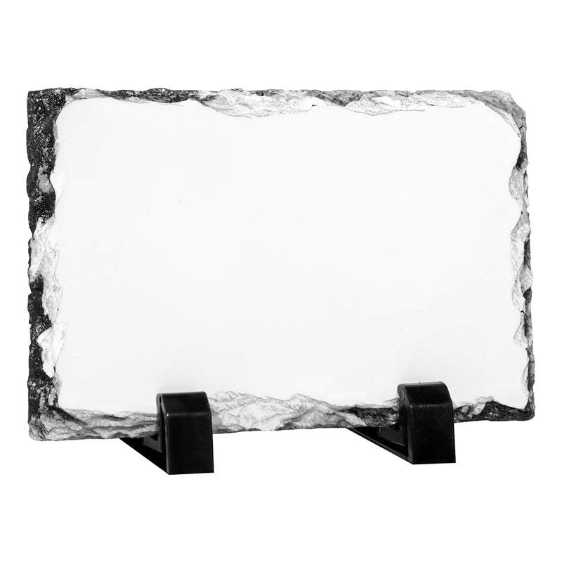 rock photo slate rectangle 9cm x 14cm, dye sublimation rock photo slate, sublimation photo slate