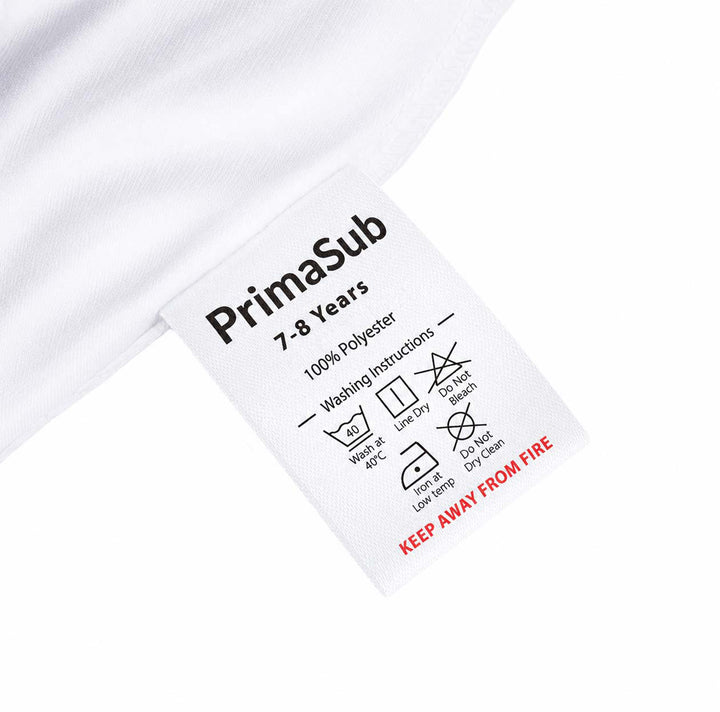 White Children's Sublimation Pyjamas
