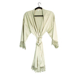 Sage Green Sublimation Wedding Robe