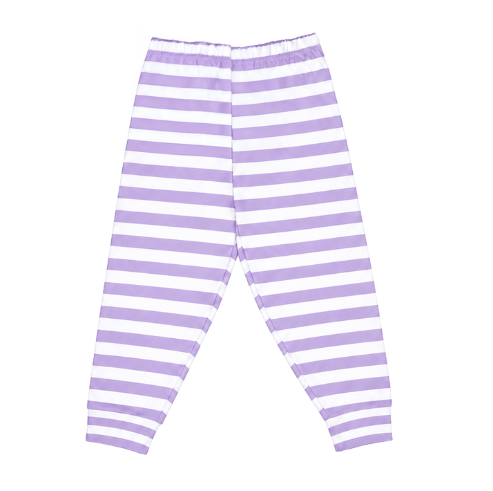 Purple Striped Children's Sublimation Pyjamas