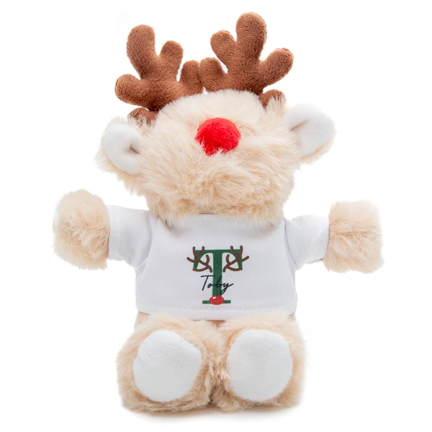 Sublimation Reindeer Plush Keyring