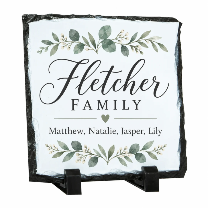 MATT Photo Slate - Square 14cm x 14cm