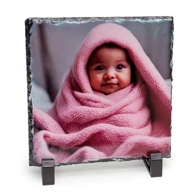 Photo Slate - Square 14cm x 14cm