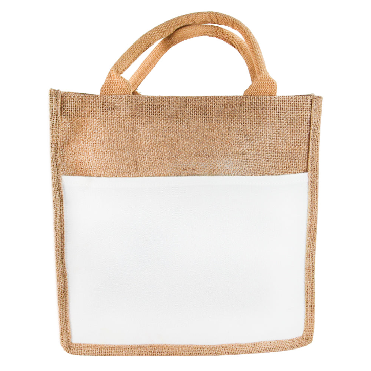 Sublimation Jute Bag with Panel