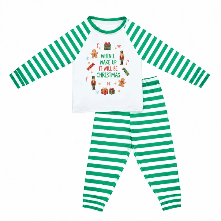 Green Striped Children&