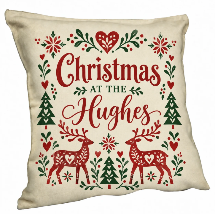 Linen Cushion Cover - 45 X 45cm