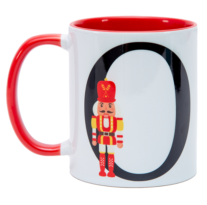 11oz Red Inner &amp; Handle Sublimation Mug