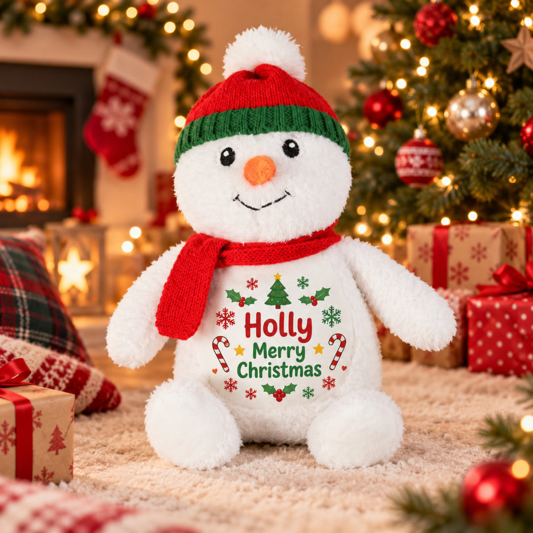 Sublimation Snowman Plush Toy