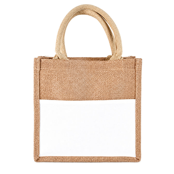 Sublimation Jute Bag with Panel