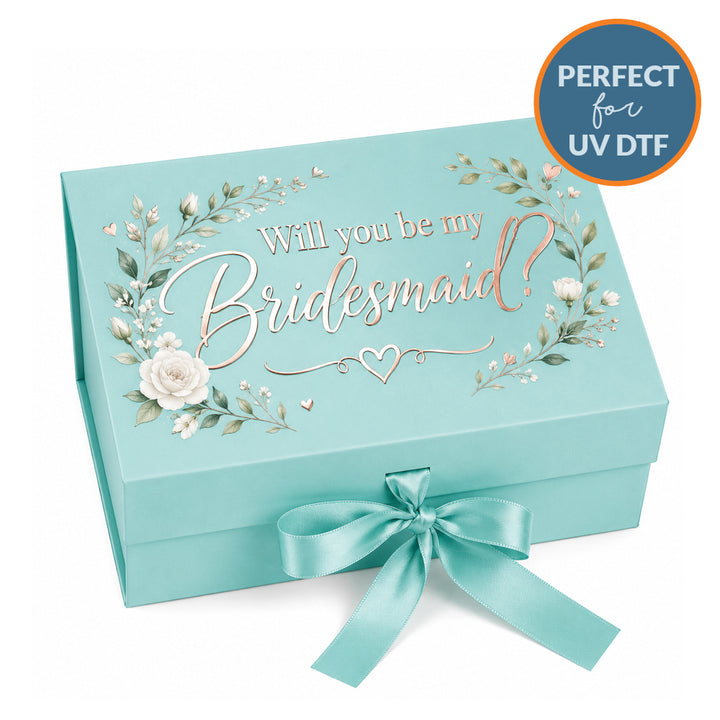 Turquoise Magnetic Gift Box