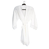 White Sublimation Wedding Robe