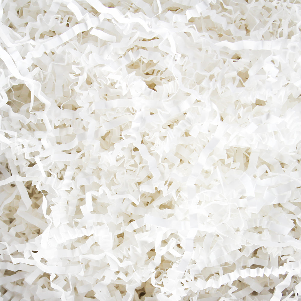 White ZigZag Shredded Paper