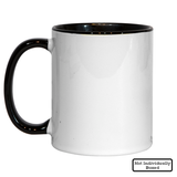 11oz Black Inner & Handle Sublimation Mugs x36 (unboxed)