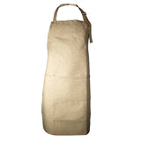 Faux Burlap Apron