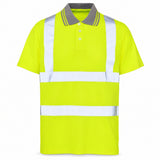 Hi-Vis Short Sleeved Polo T-Shirts