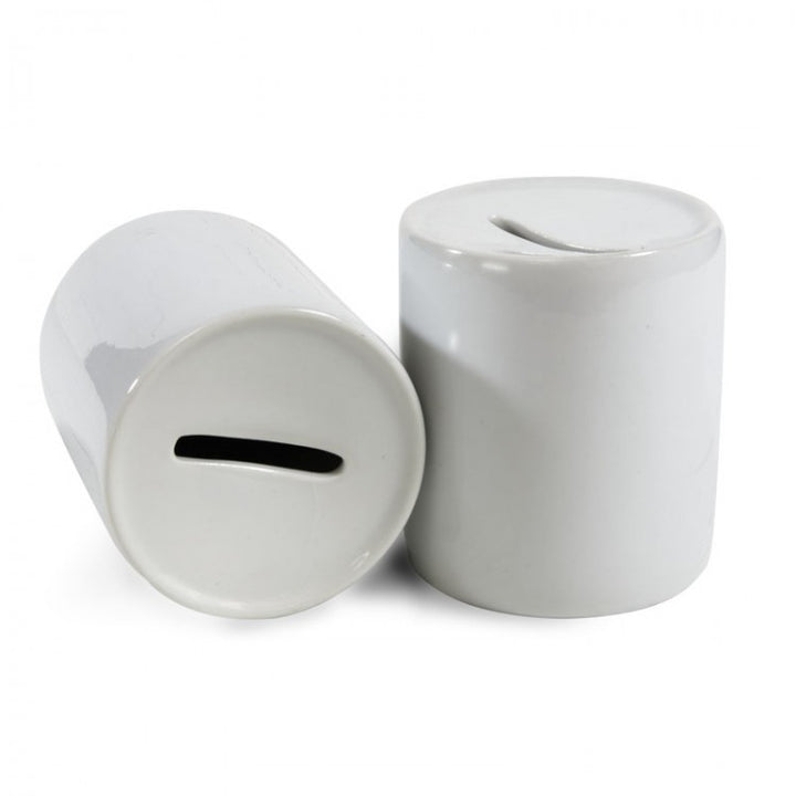 blank 11oz money bank, dye sublimation money bank