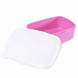 Pink Plastic Lunch Box